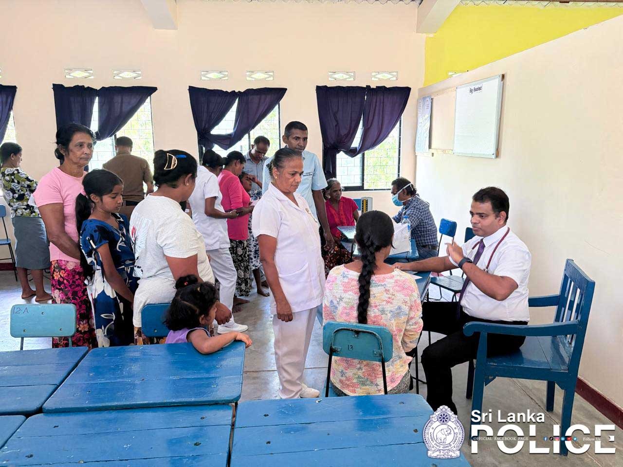 21 Medical Camps from Kundasale Police Hospital for Two Weeks