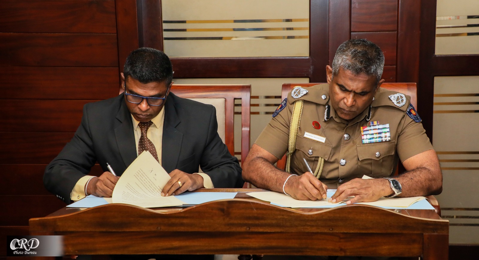 A memorandum of understanding signed between Sri Lanka Police and Excise Department