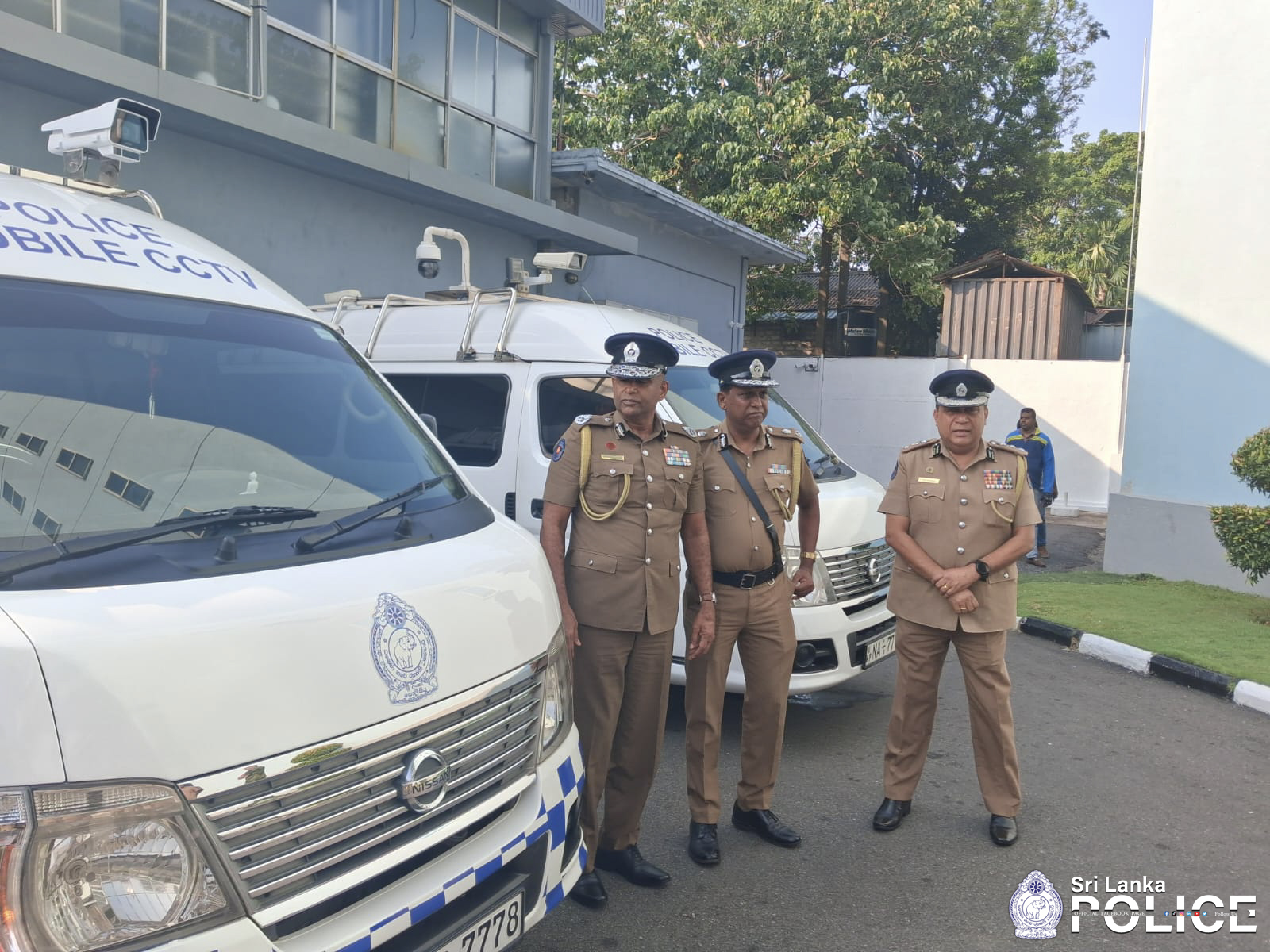 Three Vans Equipped with Modern Camera Systems for the Police CCTV Division