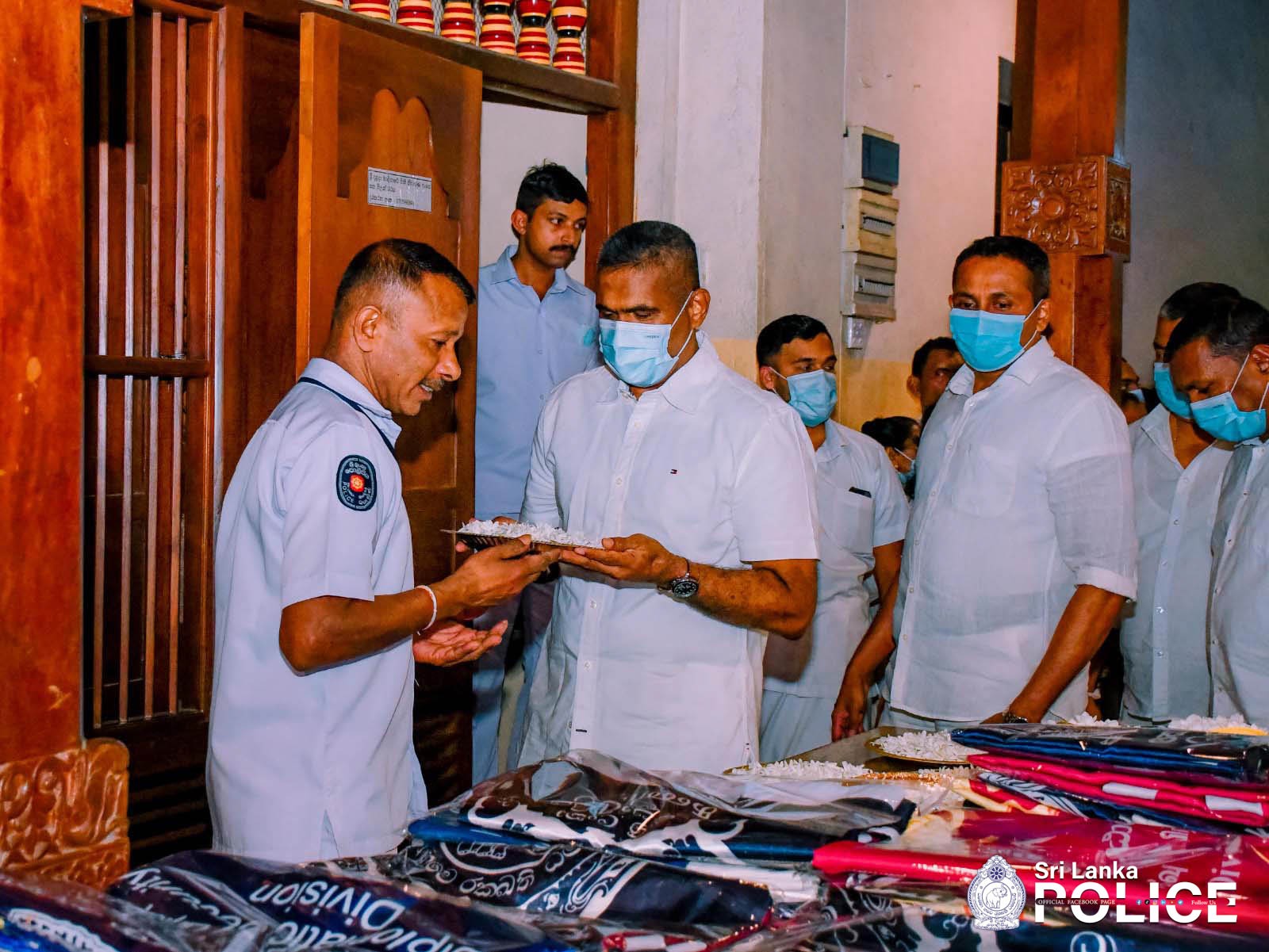 Police Heroes’ Day Morning: IGP Pays Tribute to the Sacred Tooth Relic