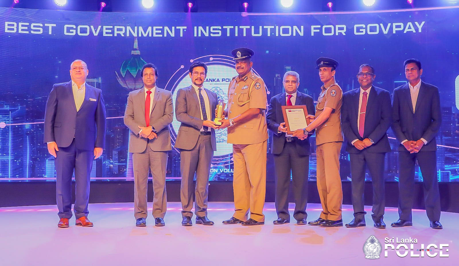 Sri Lanka Police Honoured as the Best State Institution at the LankaPay Technnovation – 2026 Awards Ceremony