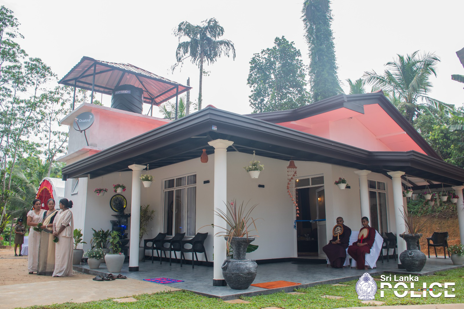 Official Residences Provided for 14 Police OICs in the Southern Province