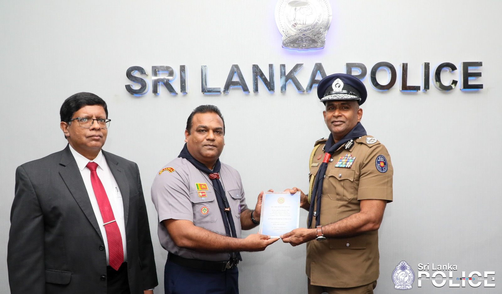 The Police Scout Unit Commences