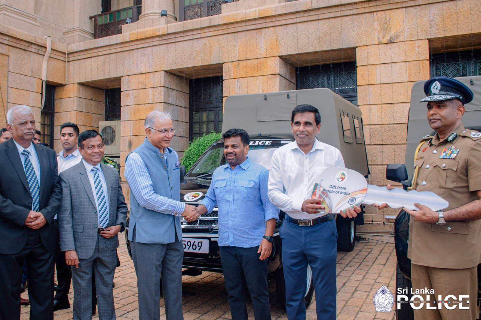 134 Cabs Donated by the Government of India to the Sri Lanka Police
